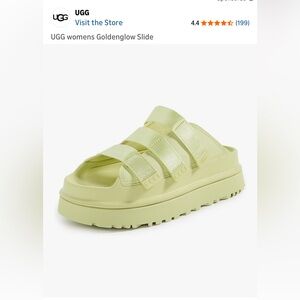 UGG women’s Sandals - goldenglow slide size 8 NWT NEW